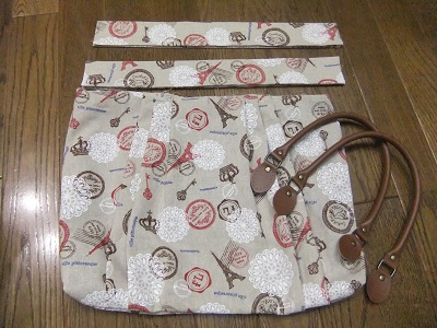 手提げかばん　パーツ