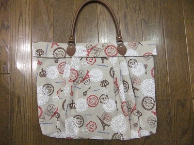 手提げかばん　完成予想