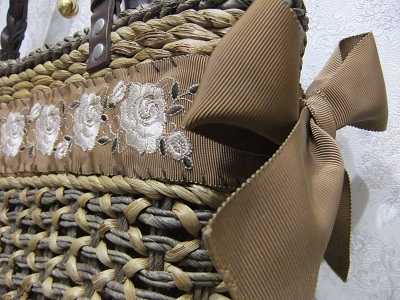 LEST ROSE カゴBAG up