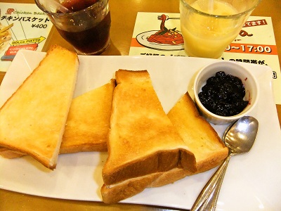 おかわりのトースト 2人分