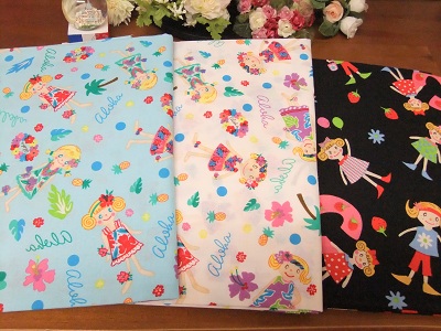 カーリーコレクションのファブリック　3種