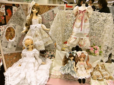 Doll's Myth.会場内　ディスプレイ