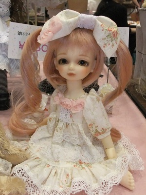 ピンクローズのサマーワンピース