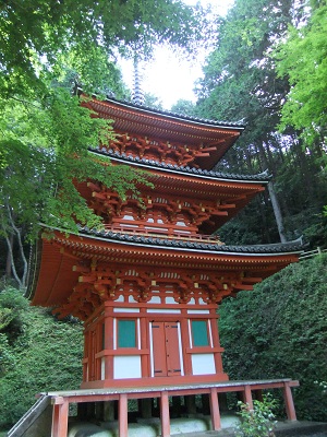 岩船寺　三重塔