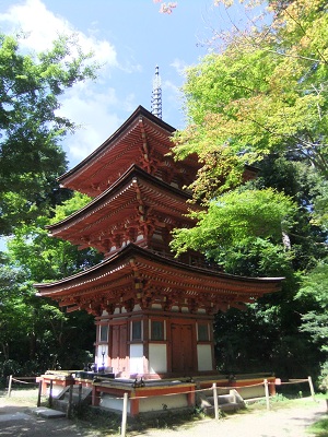 浄瑠璃寺・三重塔