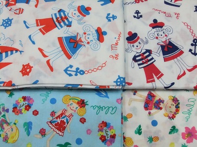 パックンポーチ 生地サンプル①