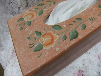 ティッシュBOX　上面