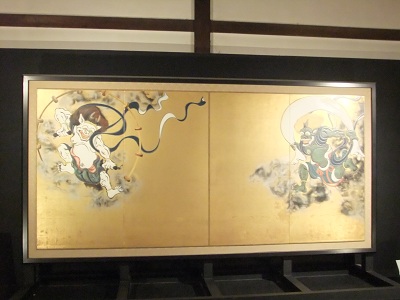 国宝　風神雷神図屏風