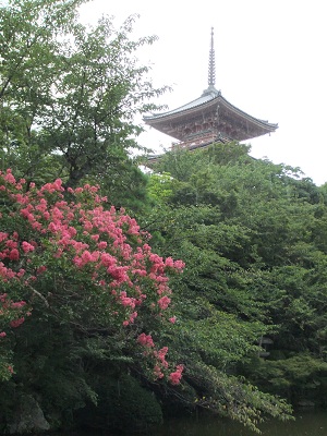 清水寺　三重塔