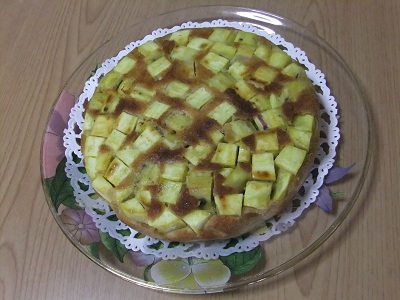 ケロちゃんのさつま芋ケーキ　