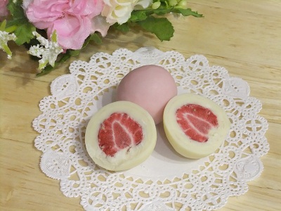 スヌーピーのストロベリーチョコレート