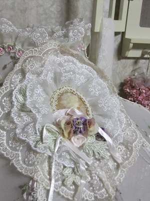 ランプシェードの飾り