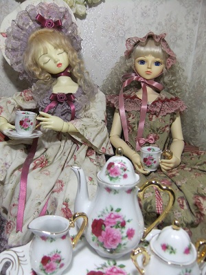 午後のティータイム？