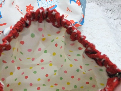 パックンポーチ Lサイズ 中布