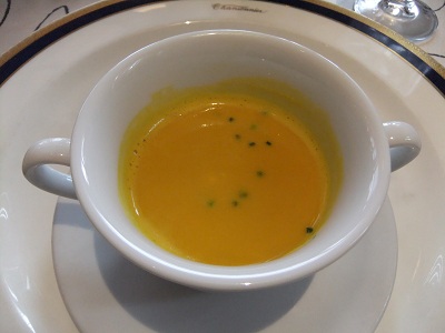 かぼちゃのクリームスープ