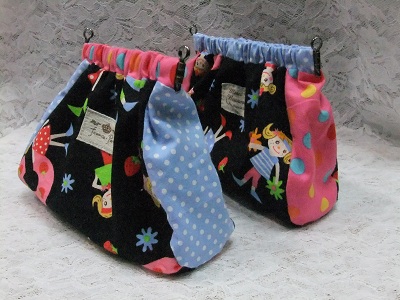 パックンポーチLサイズ　黒Ⅱ