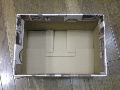 アンティーク柄ペーパーBox　中