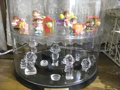 ペコちゃんのフィギュア