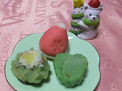 クリスマスの生菓子