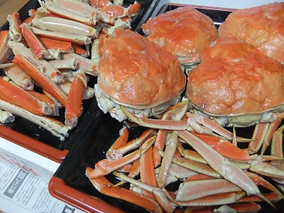 カニすきにします