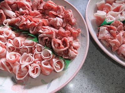 しゃぶしゃぶのお肉