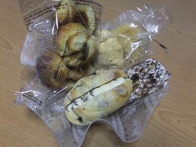 ゆぅちゃんに頂いたパン