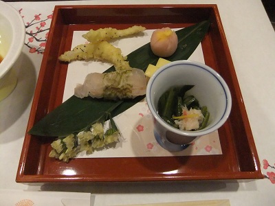 季節会席 前菜
