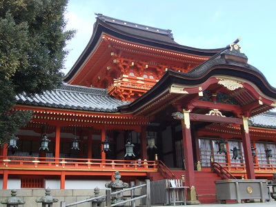 石清水八幡宮　楼門＆廻廊