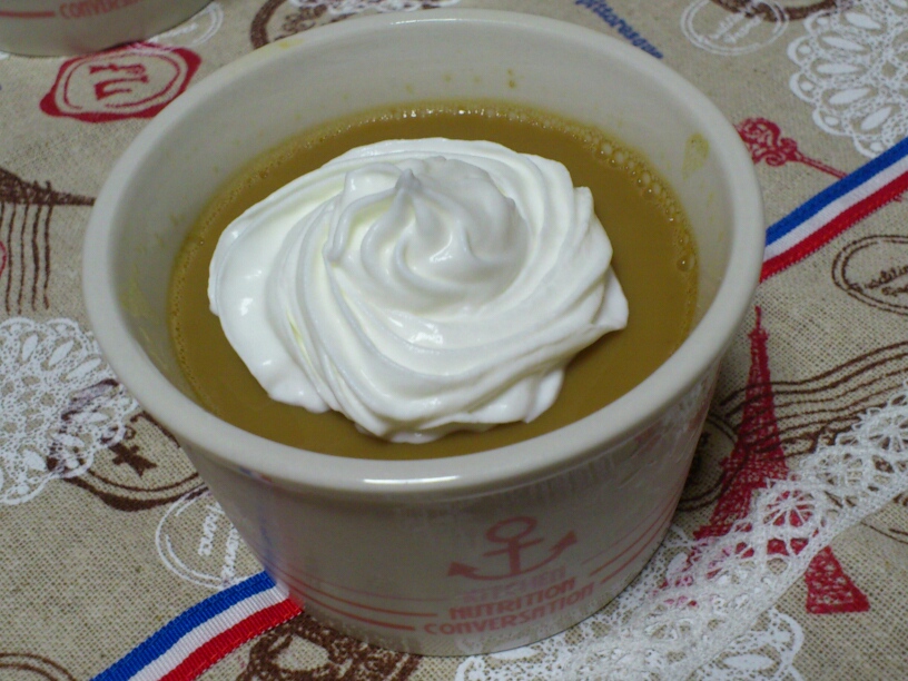 コーヒー牛乳ゼリー