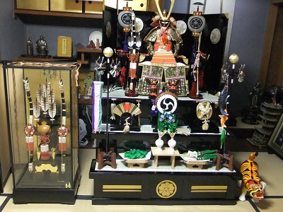 五月人形＆破魔弓＆張子の虎