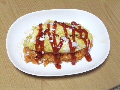 息子特製？オムライス
