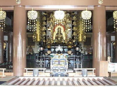 金堂　ご本尊　大日如来さま