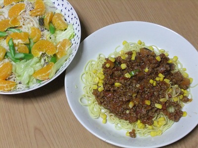 スパゲッティ　ミートソース