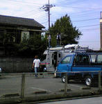 日テレ中継車