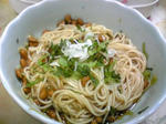 そうめんに納豆入れは美味かった～☆