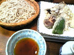きのこ野菜天ざる