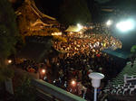 帝釈天境内は初詣の参拝客で溢れていました