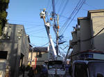 あちらこちらで工事・・・迂回迂回じゃ宅急便も困るだろうね！