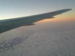 時間とともに空の色が変わってきた！
