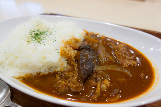 浜松SAの煉瓦亭のハヤシライス