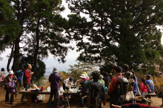 大山登山