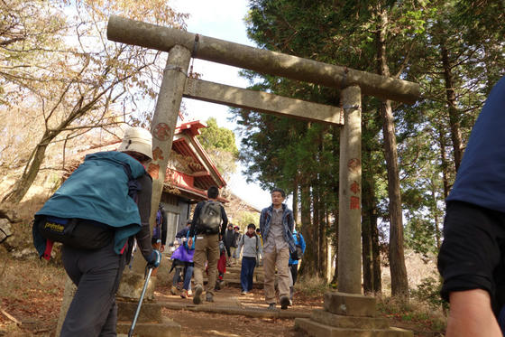 大山登山