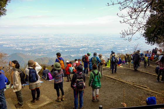 大山登山