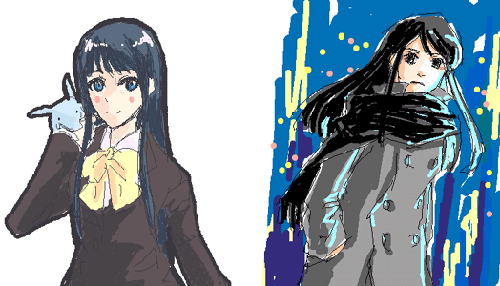 二人のお嬢