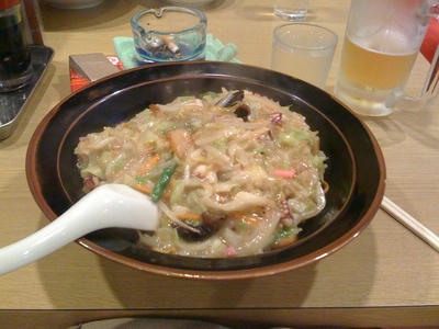 太麺皿うどん