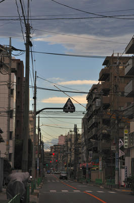 中野の朝