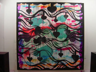 live paint@koujimachi gallery