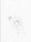 カカオとベイル下絵