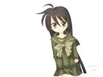 線画の色を変えてみた。