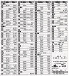 都屋料金表